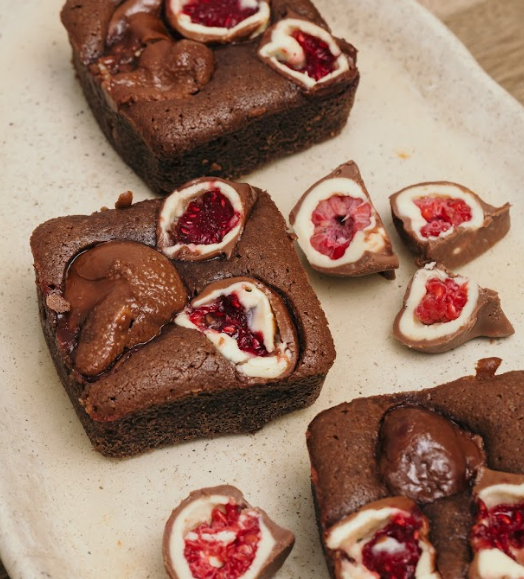Brownie frambuesa x3